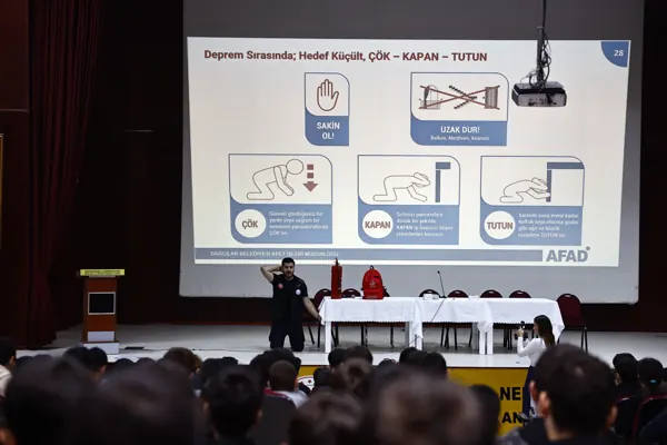 Disaster awareness training · Abdussamed Aktan · 3