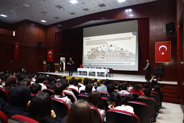 Disaster awareness training · Abdussamed Aktan · 5