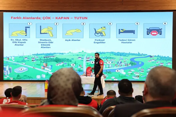 Disaster awareness training · Abdussamed Aktan · 12